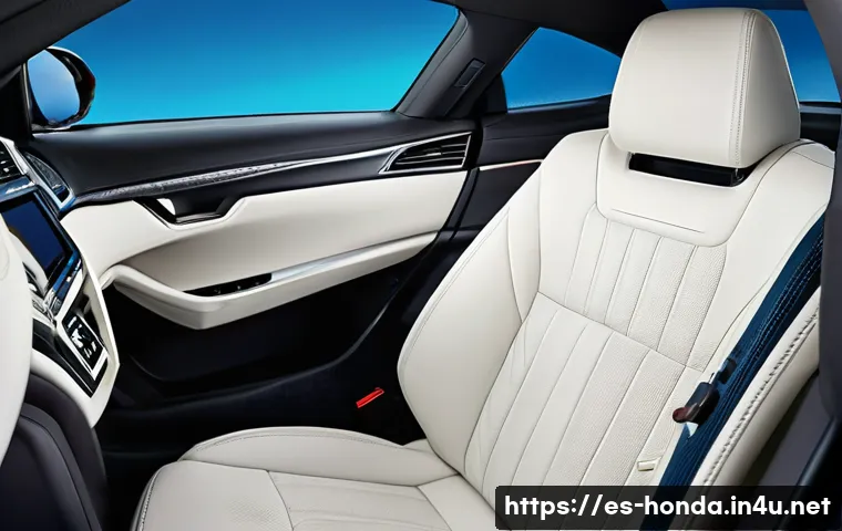 혼다 어코드의 실내 공간 리뷰 - Interior view of a Honda Accord showcasing elegant and practical design, featuring soft-touch dashbo...
